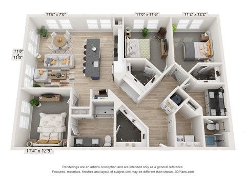 615 Old Hickory Blvd 1-3 Beds Apartment for Rent - Photo Gallery 61